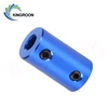 5mm 8mm Aluminum Alloy Coupling Bore 3D Printer Parts Blue Flexible Shaft Coupler Screw Stepper Motor Flexible Shaft Coupler ► Photo 1/6