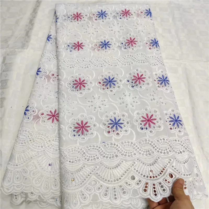 

Swiss voile lace in Switzerland high quality 5 Y Swiss Dry lace fabric newest Dubai beads lace African French fabric 14L081406