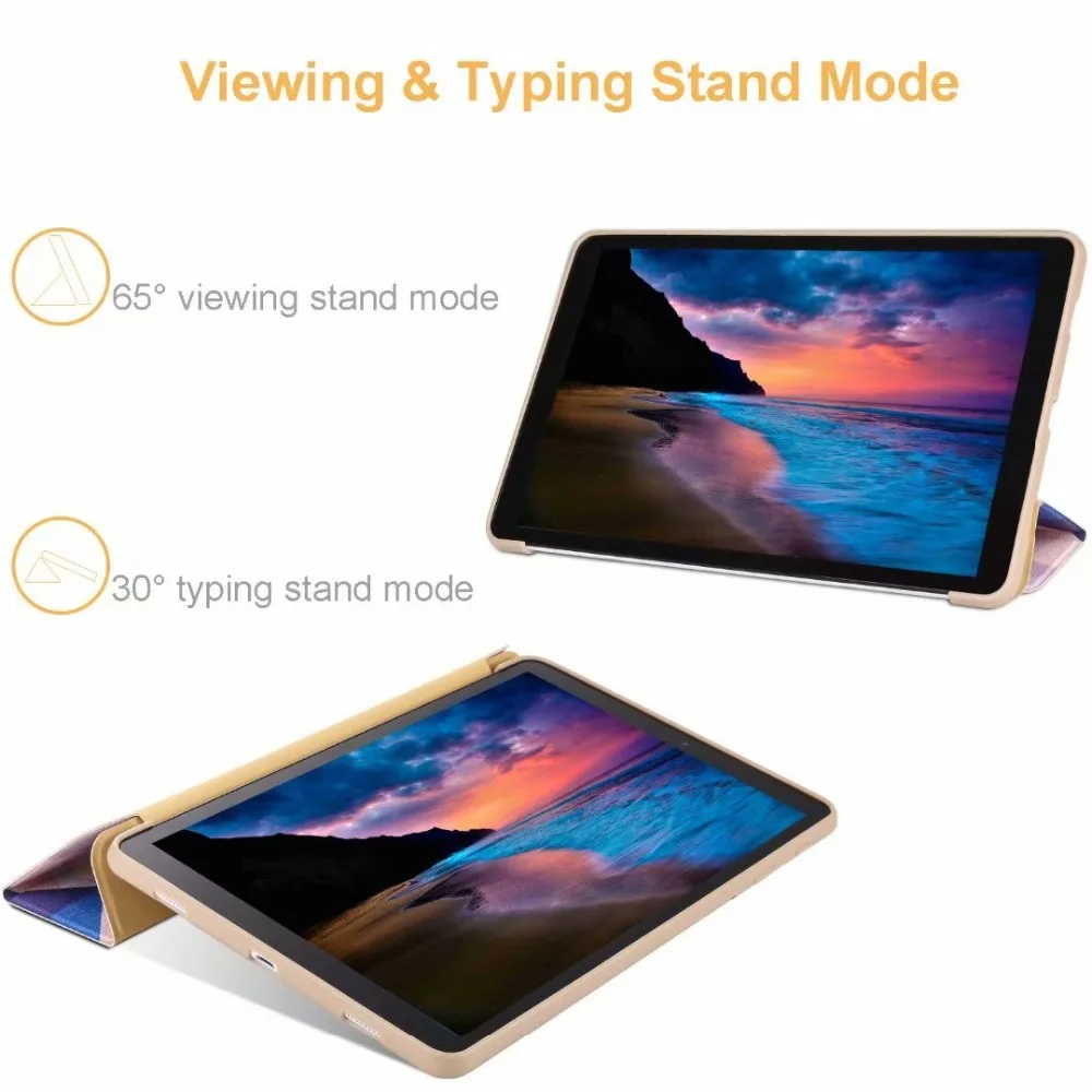 Магнитный умный чехол для samsung Tab A 10,5 T590 T595 T597 из искусственной кожи, чехол-подставка для samsung galaxy Tab 10,5 дюймов, чехол