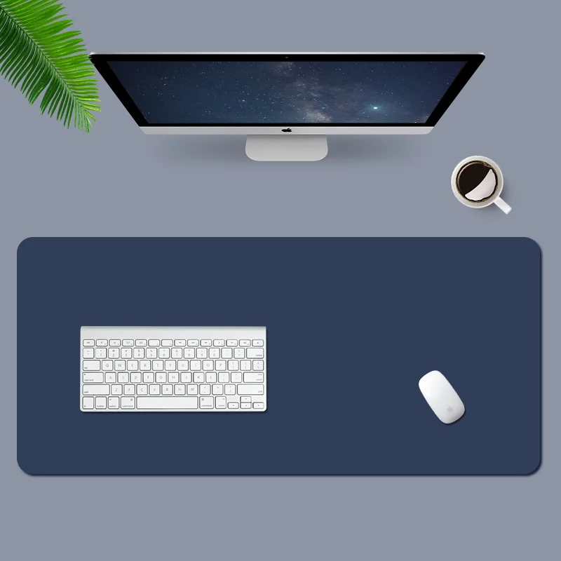 Impermeável pu Leather Grande Mouse Pad Extra Grande Antiderrapante Protetor de Mesa Gaming Mouse Mat para Jogo Trabalho de Escritório - Imagem 4