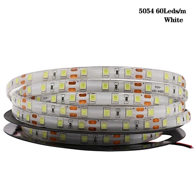 5 м/лот DC12V SMD5050 5054 2835 Светодиодные ленты веревка лента 300 светодиодный 1200 светодиодный Водонепроницаемый гибкий светодиодный лента светильник домашний Декор Светильник - Испускаемый цвет: 5054 60Leds W