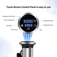 Biolomix 2nd Generation Stainless Steel Sous Vide Cooker IPX7 Waterproof Digital Accurate Immersion Circulator Machine 2