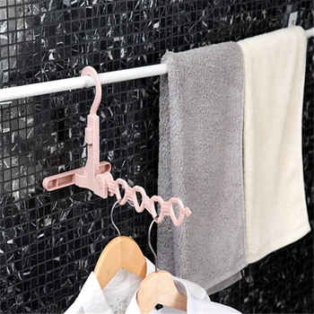 

1Pcs European-Style Cabinet Storage Hanger Business Trip Travel Foldable Multifunctional Hanger Outdoor Closet Storage Clip