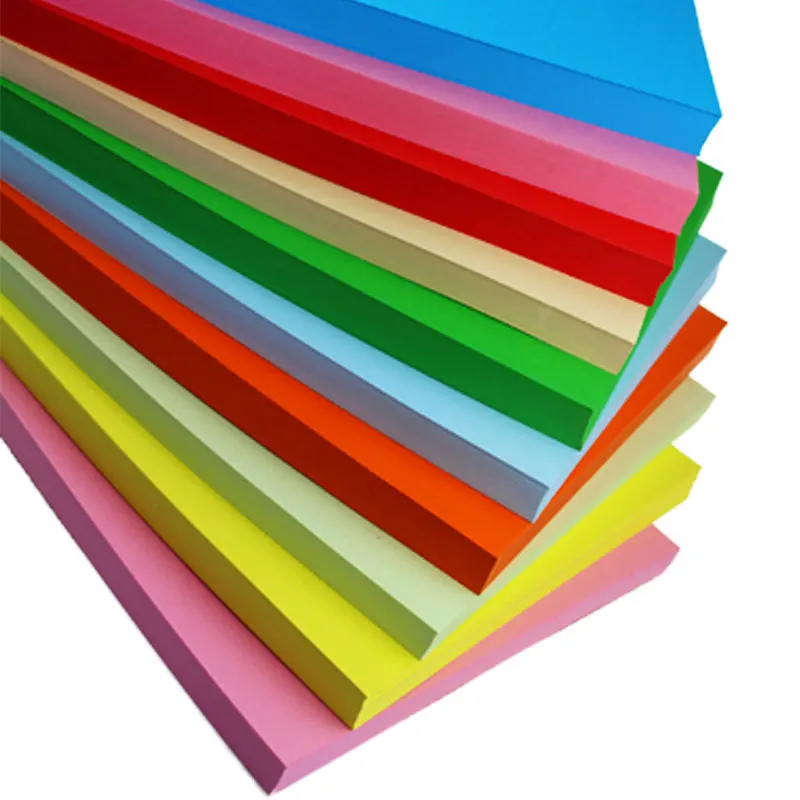 20 sheets of A4 double-sided 80g color copy paper printing paper DIY handmade origami colored children's handmade