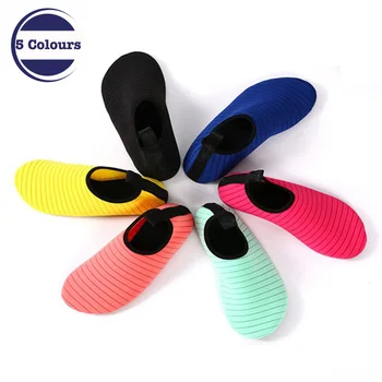 

Breathable Beach Water Sport Socks Anti Slip Shoes Yoga Fitness Dance Swim Surfing Diving Underwater Shoes for Men Women