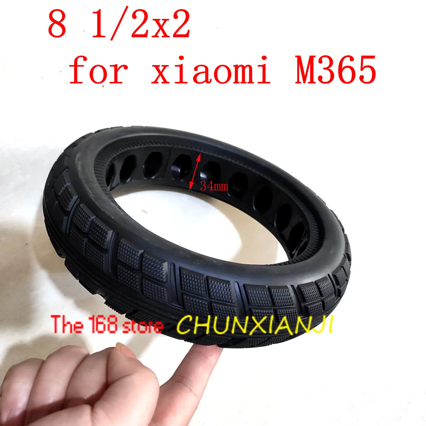 8 1/2x2 твердые шины 8 1/2*2 бескамерные шины инфляция для Xiaomi Mijia M365 электрический скутер аксессуары для шин