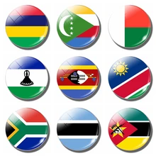 Jumbo Fridge Magnet Love South African Flag Pietermaritzburg South Africa 