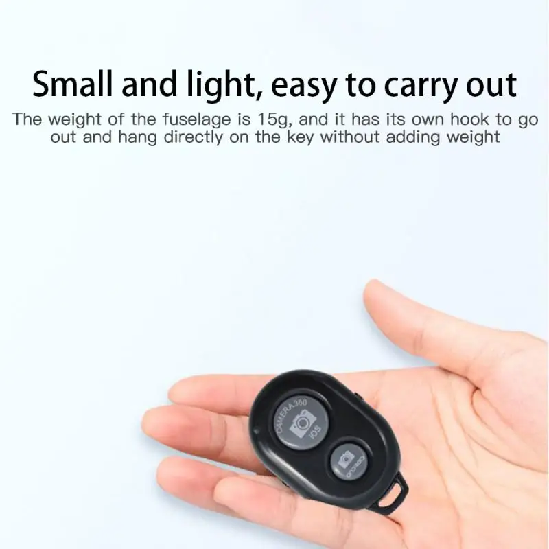 Remote Shutter Release For Phone Wireless Control For Monopod Photo Camera Shutter Button Bluetooth Remote For Smartphone
