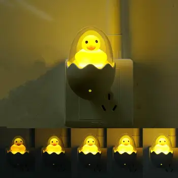 

Infrared Remote Control Dimmable Bedroom Baby Led Night Energy-saving Wall Light Creative Cartoon Plug-in Gift Light Childr E7T4