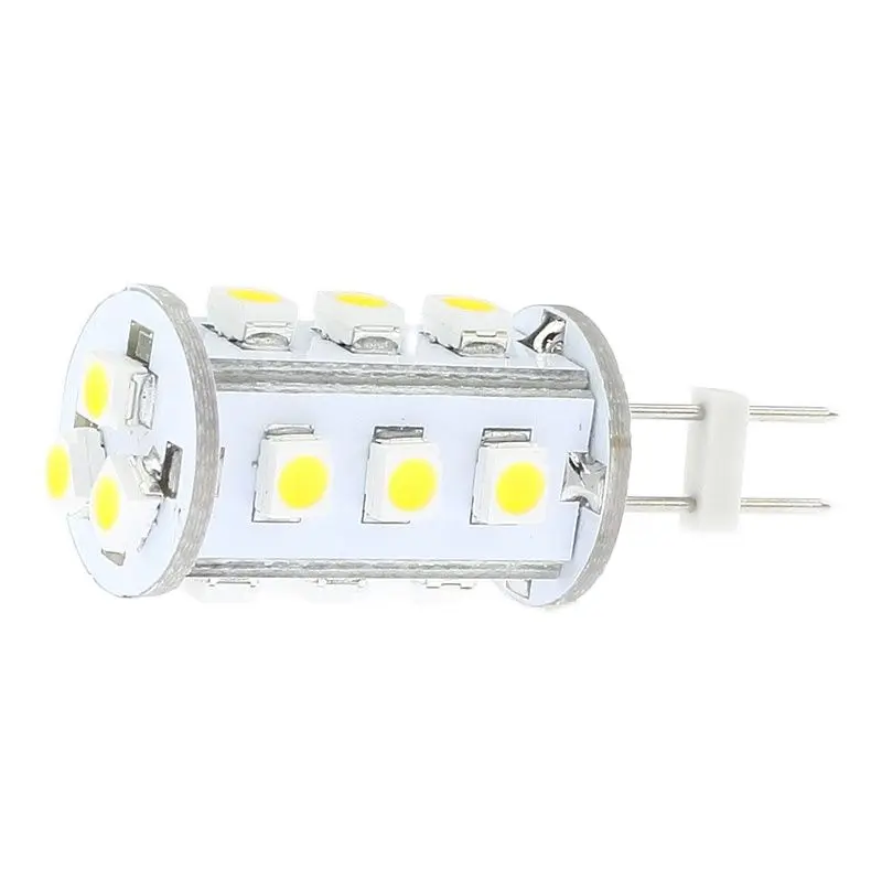 Led G4 Corn Light Wide Volt DC10-30V и AC10-18V 15LED 3528SMD 100-120LM White Warm White Led Marine Lamp 20 шт./лот