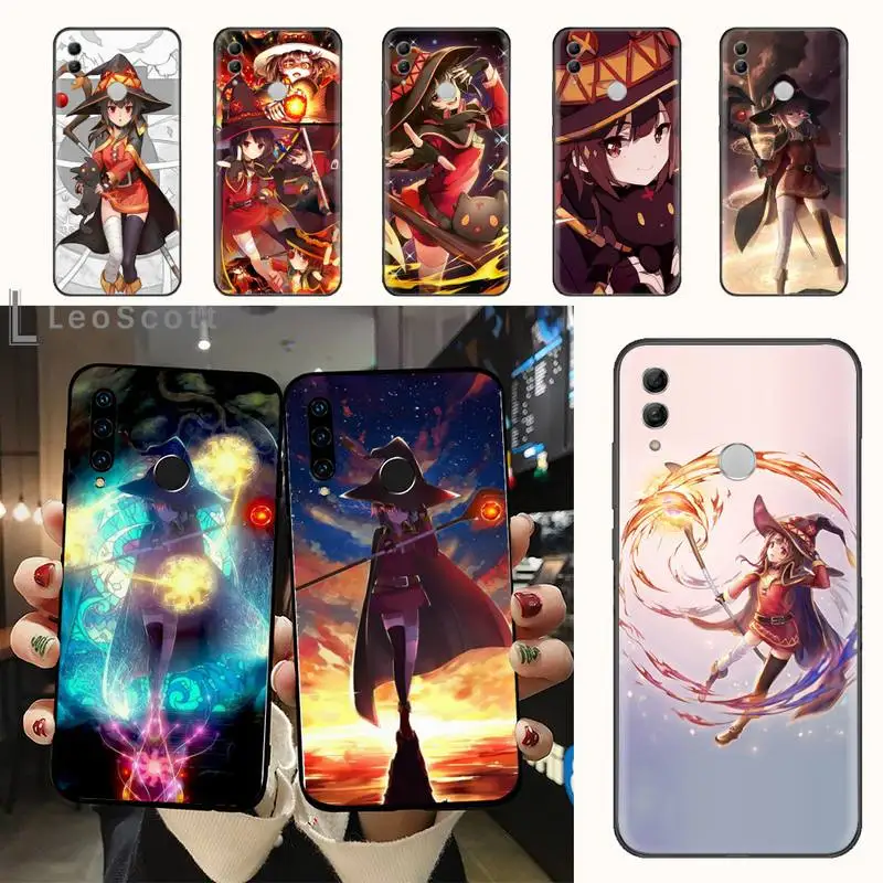 

Konosuba megumin Phone Case For Huawei Enjoy 7 7s 8 8e 9 9e 10 plus P8lite 2017 Honor 5a view9 play 3e