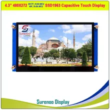 4," 480*272 SSD1963 емкостный/резистивный сенсорный 16_Bit MCU TFT ЖК-модуль дисплей экран панель