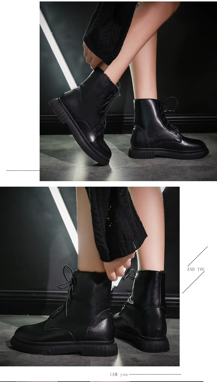 Bota Feminina/распродажа; специальное предложение; женские ботинки из искусственной кожи; коллекция года; зимние ботинки; женские классические зимние теплые ботильоны на меху