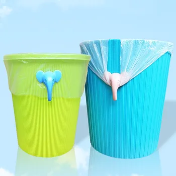 

1 Pcs Creative Home Household Trash Can Garbage Bag Non-slip Holder Fixed Clip Sealing Clip Kitchen Tool Trash Bin Clip
