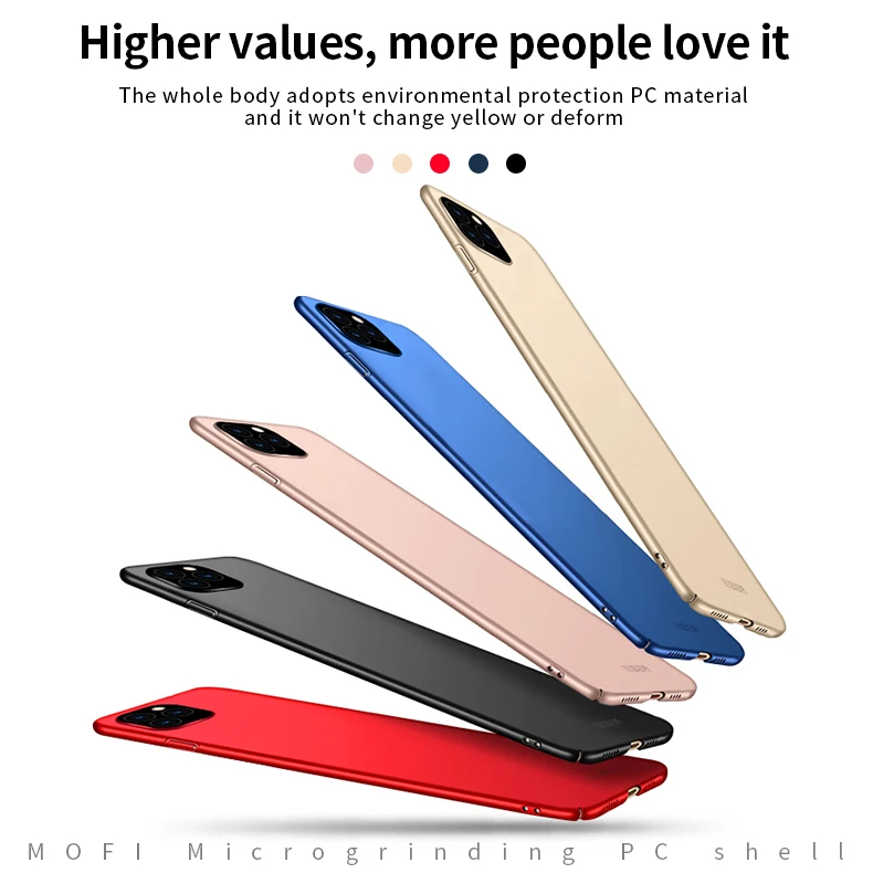 Чехол MOFi для iphone 11 Pro Max 6 5 дюйма роскошная защитная задняя крышка из поликарбоната