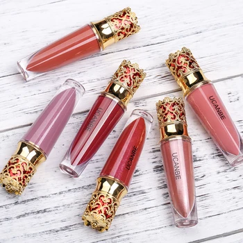 

UCANBE New Crown Moisturizing Liquid Lipsticks Lip Gloss Makeup Shimmer Matte Waterproof Long Lasting Lipgloss Cosmetic 6 Colors