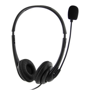 

Wired Headset with Microphone Stereo Gaming Headphone For PC Computer Accessories EM88