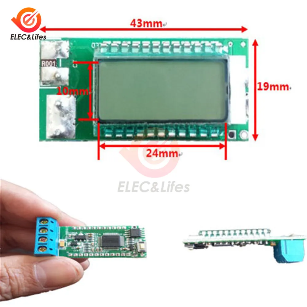 2,8~ 30,0 в 18650 26650 цифровой литий-ионный аккумулятор тестовый er lcd измеритель напряжения/тока/емкости для тестового телефона, банка мощности