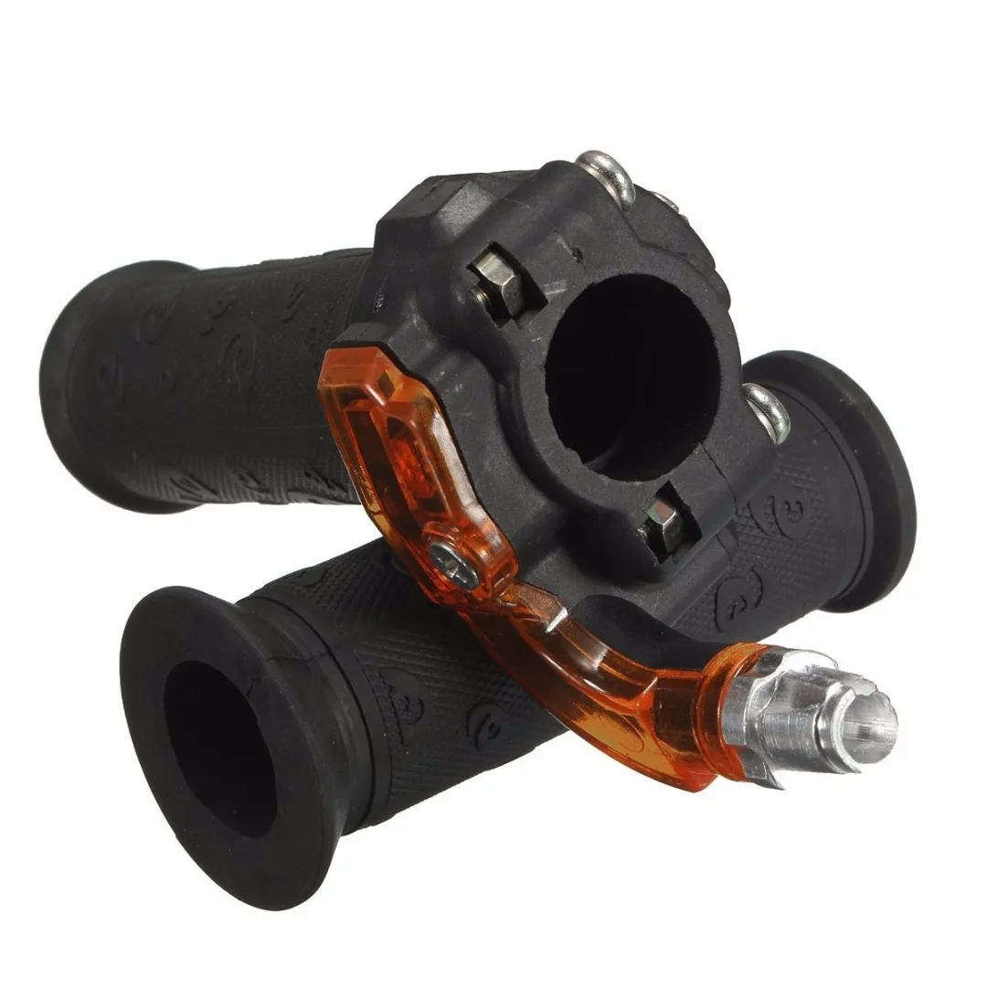 Restrictable Twist Throttle Grip Cable Set For 47 49 cc Mini Dirt Bike Quad ATV