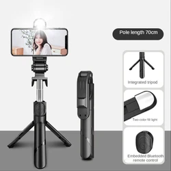 3 In 1 Wireless Bluetooth Selfie Stick Tripod with Shutter Remote Control Remote 360 Rotating Foldable for Xiaomi Huawei Samsung 3 In 1 Wireless Bluetooth Selfie Stick Tripod with Shutter Remote Control Remote 360 Rotating Foldable for Xiaomi Huawei Samsung