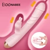 G Spot Dildo Rabbit Vibrator Dual Vibration Vagina Clitoris Massager Sex toys for Woman Silicone Vibrators for Women Sex Toys 1