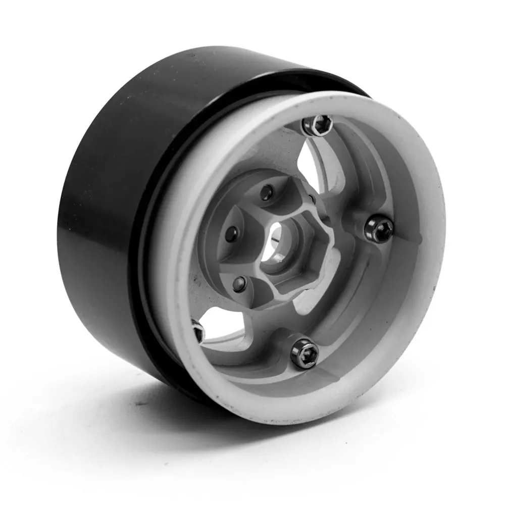 YEAHRUN 4 шт. 1," Сплав Beadlock обод колеса 26 мм ширина для 1/10 SCX10 D90 CC01 RC Гусеничный