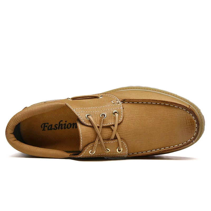 Мужская обувь из натуральной кожи Сезон весна осень Zapatos De Hombre Cuero Genuino Sapato Masculino