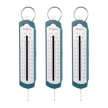 

1 Set Portable Practical Accurate High Precision Dynamometer Force Gauge Push Gauge for School Classroom Study