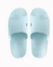 Xiaomi один облако сезон лето; домашние тапочки для Ванная комната Тапочки для ванной, на плоской подошве из мягкой дышащей ткани Для женщин Для мужчин Повседневное сандалии; не скользящая обувь; тапочки; сезон лето - Цвет: 37-38