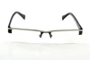 Titanium Alloy Business Style Half-rim Multi-layer Coating Lenses Reading Glasses +0.75 +1 +1.25 +1.5 +1.75 +2 +2.25 +2.75 to +6 ► Photo 2/6