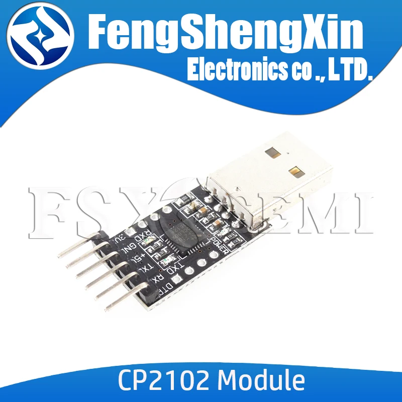 CP2102 USB 2 0 в TTL UART модуль 6-контактный последовательный преобразователь STC заменить