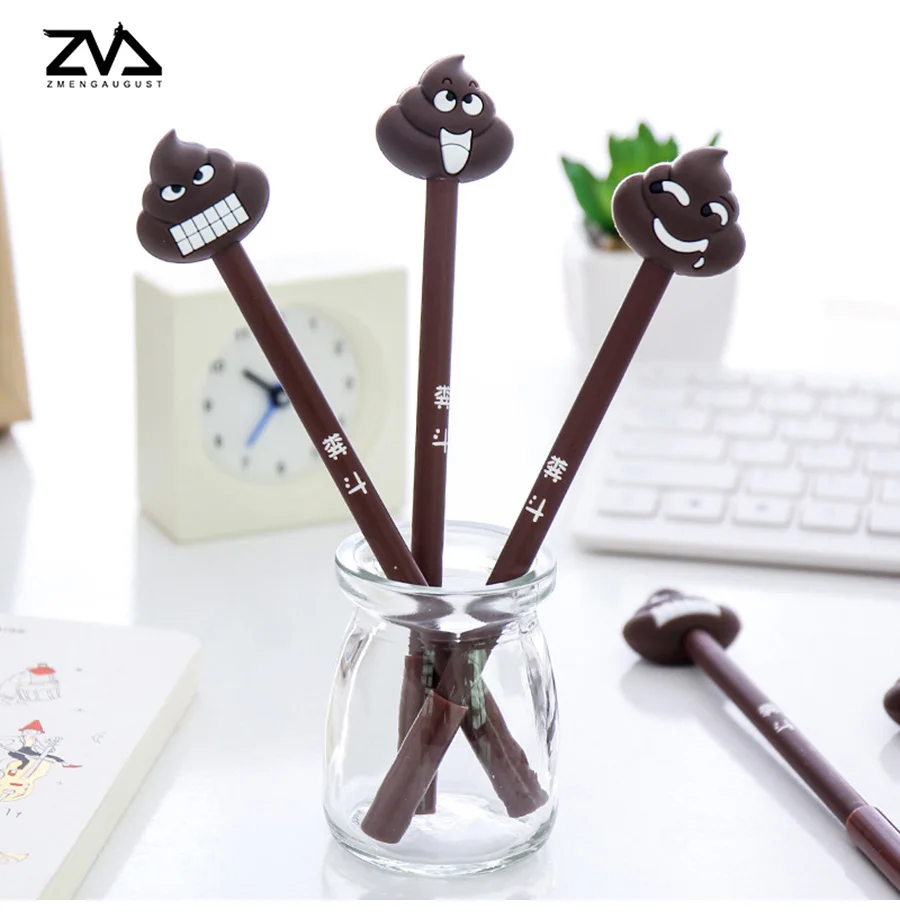 4 pcs/lot Cartoon creative cute Unicorn gel pen kawaii Promotional Gift Stationery pen Escolar Papelaria School Office Supply