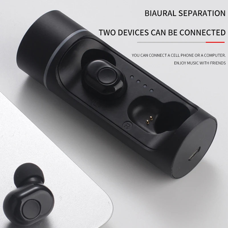 K1ATWS Bluetooth наушники 5 0 беспроводные 8D HIFI спортивные с микрофоном игровая