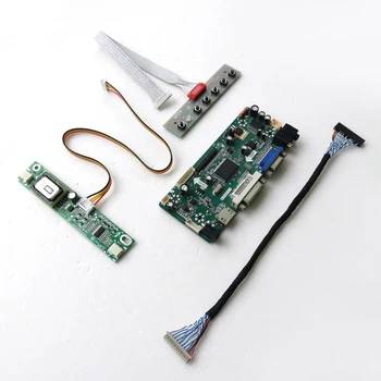 

For CLAA150XP01Q V2 LVDS 20-Pin CCFL 15" 1024*768 HDMI+VGA+DVI LCD panel monitor M.NT68676 screen drive controller board DIY kit