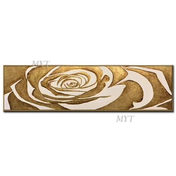 

No Framed Handmade Flower Rose Picture Oil Paintings On Canvas Painting Modern Wall Art Pictures For Living Room Home Decor