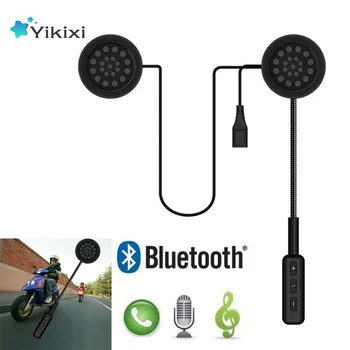

Hotest Motor Wireless Bluetooth Headset Motorcycle Helmet Earphone Headphone Speaker Handsfree Music For MP3 MP4 Smartphone