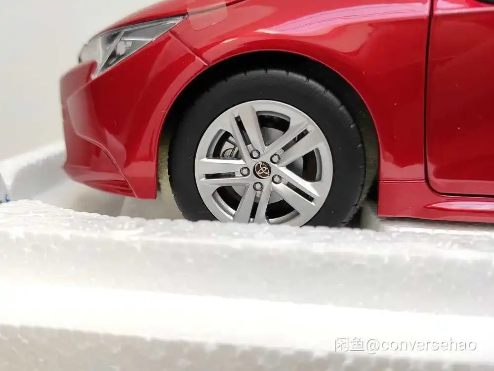 1:18 литая модель для Toyota Corolla Levin 2019 белый седан сплав игрушечный автомобиль