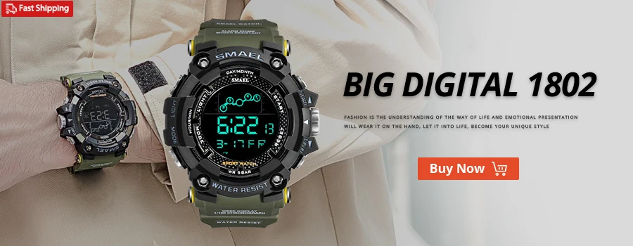 digital watch running fast