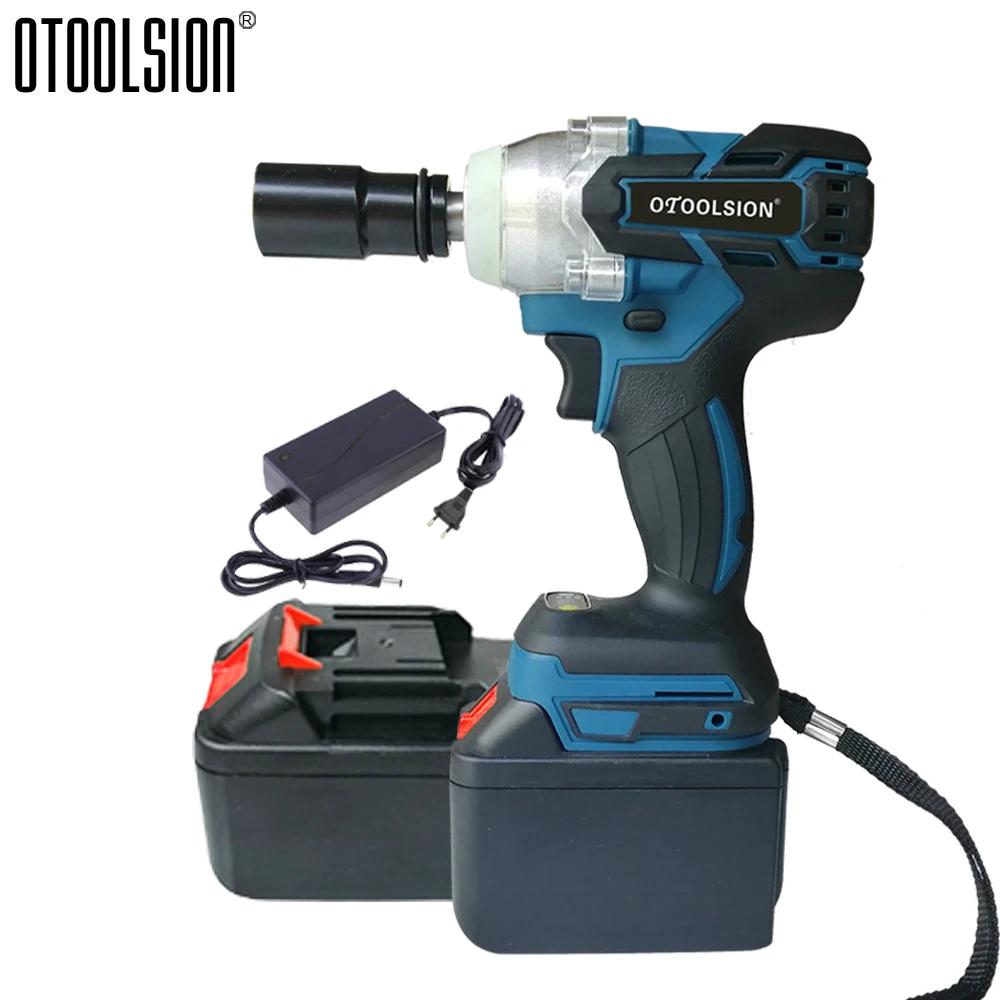 21v 3ah Cordless Wrench Brushless Impact Wrench Power Drills Brushless