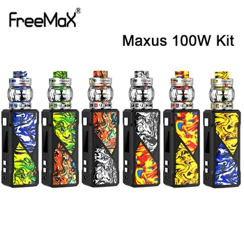 

Original Freemax Maxus 100W TC Kit 100W Mod with 5ml Fireluke 3 Tank Adopts FM COILTECH 4.0 with OLED display & Thread 510