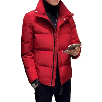 

Trench Coat Men Full Length Windbreaker Street Cotton Icebear Coats Jacket Warm Chamarra Hombre Invierno Bestselling