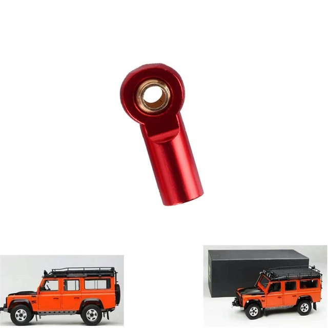 10Pcs M3 Ball Joint Link Bar Rod Seals Ball Head Tie Rod End For 1/10 Rc Truck Car Truck Buggy Red 4