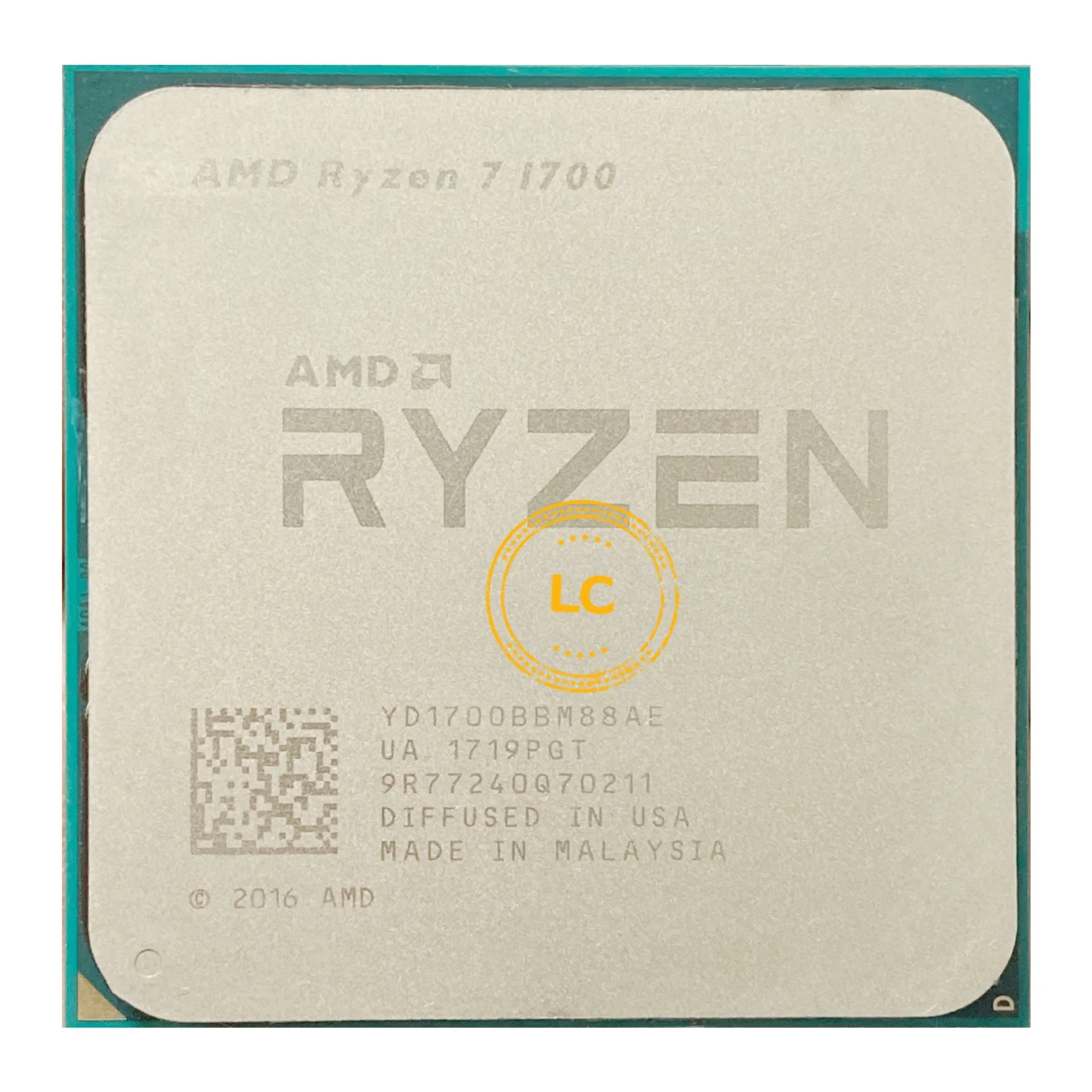 AMD 라이젠 7 1700 CPU 프로세서 YD1700BBM88AE 소켓 AM4, R7 1700 3.0 GHz 8 코어 16 ...