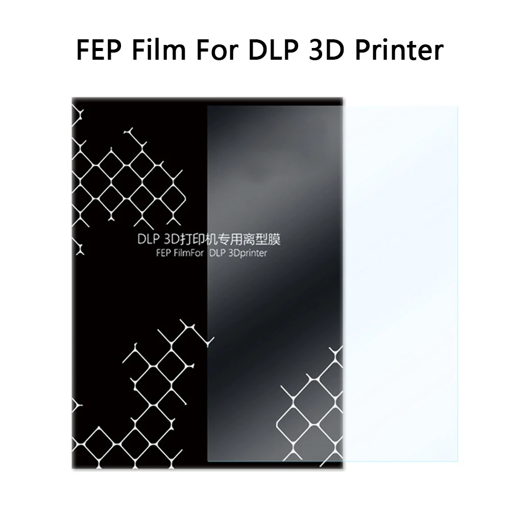 5 шт. прочная Смола fep пленка 0,15-0,2 мм Гладкая поверхность лучше световая передача нити Impresora для ЖК 3d принтера