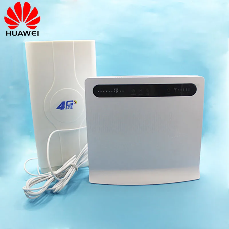 4G LTE SMA разъем 4G усилитель антенны для huawei B310, B593, E5186, B315, E5172 и так далее - Цвет: Antenn B593