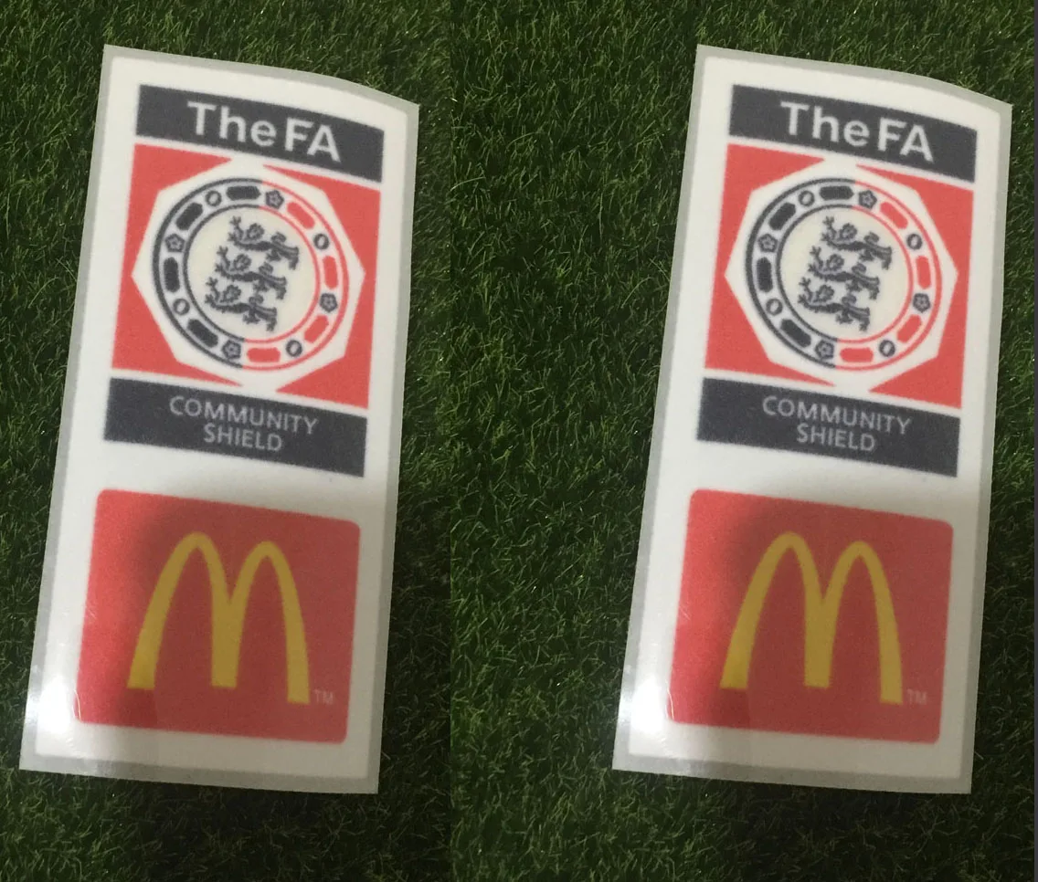 FA Cup Patch FA commerity shield футбольный значок бархатный кашемировый материал