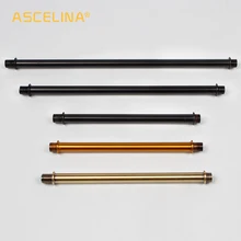 Соединительная трубка рулевой разъем, ретро металлический стержень, для подключения лампы, DIY аксессуары для освещения