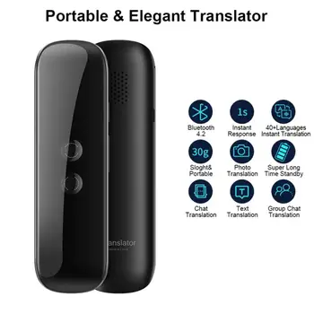 

G5 Smart Translator Bluetooth Wireless Translation Pen Real Time Voice for Business Travel Use