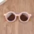 blue ray glasses 2022 New Fashion Children's Sunglasses Infant's Retro Solid Color Ultraviolet-proof Round Convenience Glasses Eyeglass For Kids blue light reading glasses Blue Light Blocking Glasses