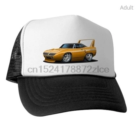 Superbird оранжевый автомобиль унисекс хорошая сетчатая Кепка высокого качества крутая спортивная бейсбольная Кепка Дальнобойщика Шляпа новая